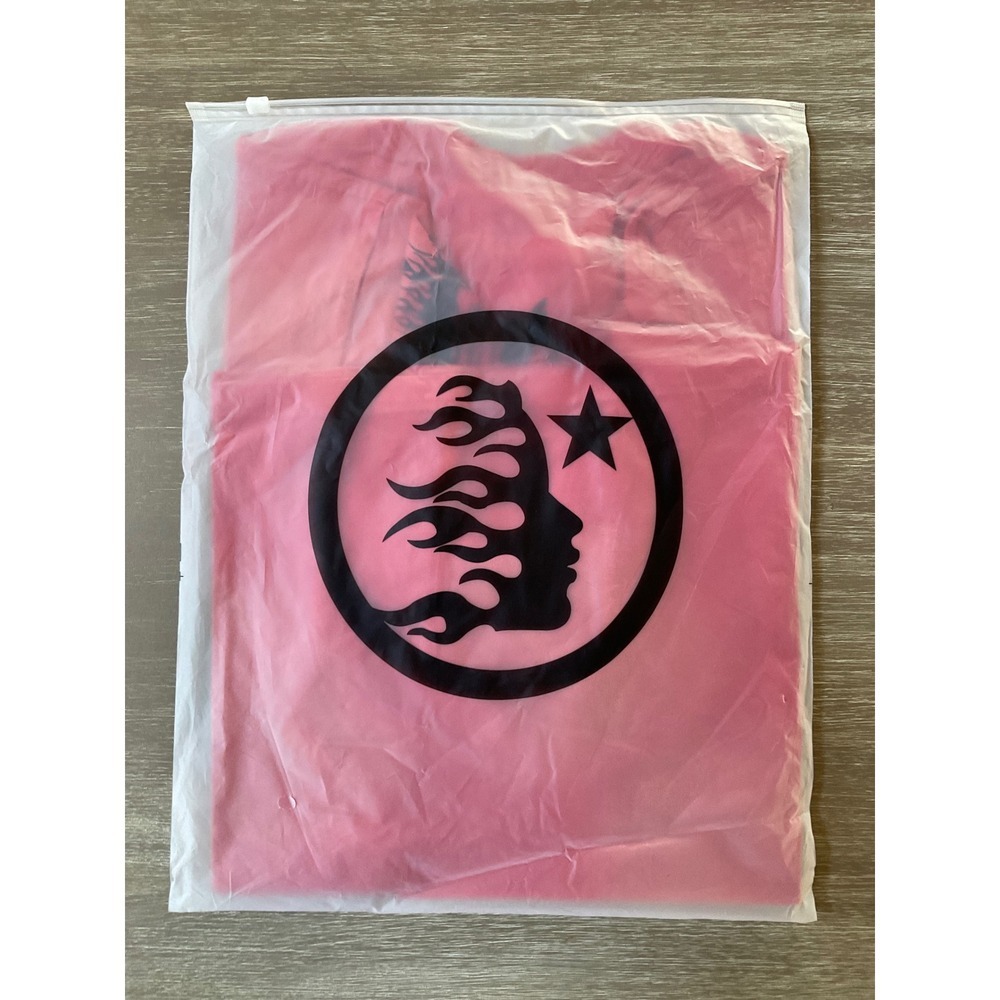 Hellstar Records Bleached‎ Graphic T-Shirt Red Small New With Tags - Picture 8 of 8